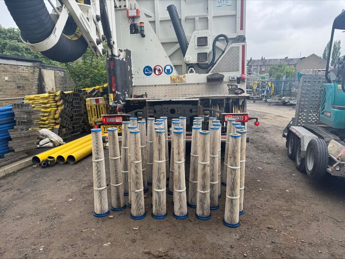 Clean site post-excavation with all waste material safely removed